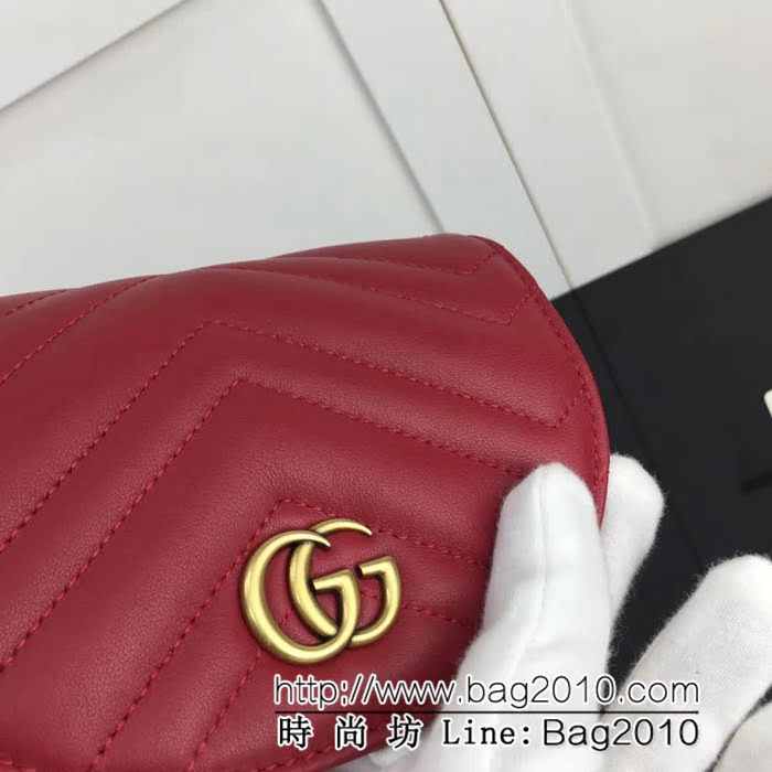 GUCCI古馳原單 新款專櫃品質原單貨實物實拍528129 大紅雙肩背包 HY1167